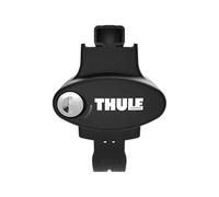 Thule Oversize Rail Foot Pied De Rambarde Surélevé Pour Véhicules Avec Profils Rails Surdimensionnés 4-pack Black, One-Size