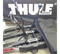 Porte velo sur boule d attelage thule epos 3 velos noir
