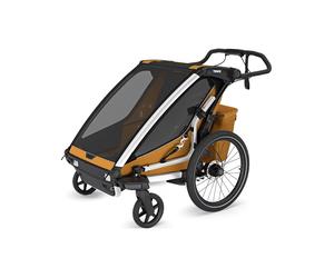 Thule - Poussette/remorque multisports 2 places - Chariot Sport2 Double Natural Gold