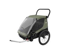 Thule Remorque vélo Courier - 44 kg max - Vert Vintage - pour garçon