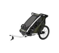 Thule Remorque vélo Chariot Lite Single – jusqu'à 22 kg, garçon – Vintage Green