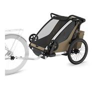 Thule Remorque pour vélo Chariot Cross 2 Marron (Khaki) Max 44 kg Garçon