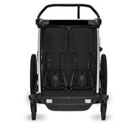 Thule Remorque vélo Chariot Cross 2 Argenté max 44 kg Garçon Noir