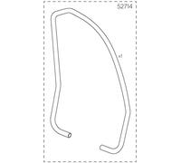 THULE Side Frame Tube R 9171 Supports, Sport, Multicolore (Multicolore), Unique