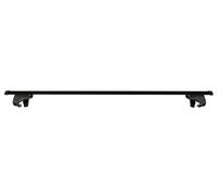 Thule SmartRack 1270, Barre de toit universelle complète avec pieds, système de verrouillage et Thule SquareBars, Noir