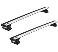 Thule Jeu de pieds Evo Flush Rail 7106 – 4 pieds Noir pour rails de toit intégrés