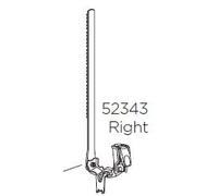 Thule th52343 Sangle avec Boucle, Unisexe Adulte, Carbone, Taille Unique
