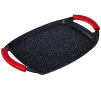 Thulos - Plancha Grill Royal Crown 36 cm, Noir