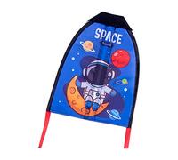 Thumb Ejection Kite Jouet Enfants Lanceur Élastique sans Fil Cartoon Tissu Imperméable Portable Adapté Aux Jeux de Jardin Sorties Cadeaux Déco, Astronaute
