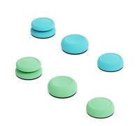 Thumb Grip Set FPS CQC Joystick Cap Thumbstick Cover pour NS Switch / Lite et Switch OLED Controller (Green-Blue)