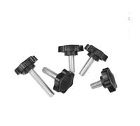Thumb Nuts Star Mechanical Thumb Nuts Bouton étoile à serrage manuel en bakélite M3 M4 M5 M6 M8 M10, paquet de 5(25mm-M3 5Pcs)