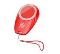 Thumb Print Ink Pad - Fast Drying Fingerprint Pad | Waterproof Red Stamp with Lanyard, Professional Ink for Notary Public, Security Verification, Banking Records, Legal Identification