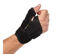 Thumb Splint For Right & Left Hand-For Arthritis,Tendonitis,Carpal Tunnel And Sprain-Women & Men (Black)