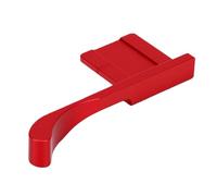 Thumb Up Grip pour Fujifilm X100V, Design Ergonomique (Rouge) | Alliage d\'aluminium, Installation rapide, Conception compacte