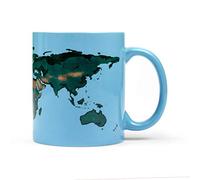 Thumbs Up GLOWRMUG la Tasse Réchauffement Climatique, Céramique, Bleu, 11 x 9 x 8 cm