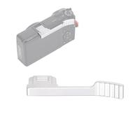 Thumbs Up Grip pour Ricoh GR4 GR IV GRIV Repose-pouce ergonomique en alliage d'aluminium Prise en main et stabilité améliorées pour appareil photo GR4 (blanc)