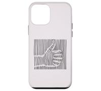 Thumbs Up Hand Illusion d'optique Lignes Fun Meme Coque pour iPhone 12 Mini