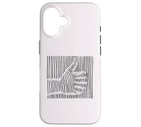 Thumbs Up Hand Illusion d'optique Lignes Fun Meme Coque pour iPhone 16