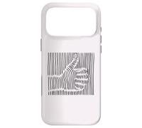 Thumbs Up Hand Illusion d'optique Lignes Fun Meme Coque pour iPhone 17 Pro Max