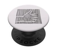 Thumbs Up Hand Illusion d'optique Lignes Fun Meme PopSockets PopGrip Adhésif
