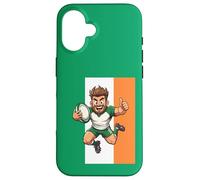 Thumbs Up to The Try Line : Irish Rugby Joy Coque pour iPhone 16