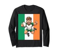 Thumbs Up to The Try Line : Irish Rugby Joy Manche Longue