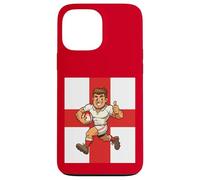 Thumbs-up Try Run Cheerful Rugby Hero Coque pour iPhone 13 Pro Max