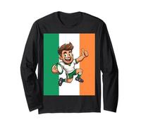 Thumbs-Up Victory Irish Rugby Spirit Manche Longue