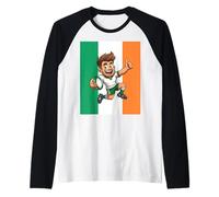 Thumbs-Up Victory Irish Rugby Spirit Manche Raglan