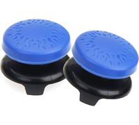 Thumbsticks, Capuchon Joystick Grips Caps pour PS4 Controller et pour PS5 Controller, 2 Pièces Thumb Sticks Silicone, Améliorer la Précision de Visée et de Contrôle Réduire Pouce Fatigue, Bleu