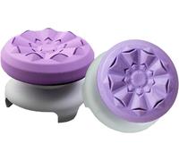 Thumbsticks, Silicone Joystick Grips Caps pour PS4 Controller et pour PS5 Controller à Aide avec Viser, Controller et Réduire Pouce Fatigue, Violet, 2 pièces