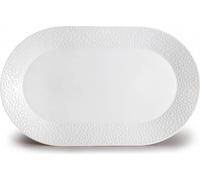 Thun 1794 Bol ovale, porcelaine blanche, 32 cm, mosaïque, Thun