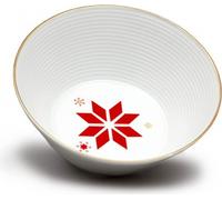 Thun 1794 Compotier, 16 cm, Lea, paillettes rouges de Noël, or, Thun