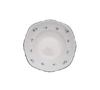 Thun 1794 Compotier, 25 cm, porcelaine tchèque, Bernadotte, roses bleues, Thun