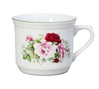 Thun 1794 Grande tasse, rose - bord vert, 0,63 l, Thun