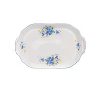 Thun 1794 Plateau carré, 23 cm, porcelaine tchèque, Bernadotte, inoubliable, Thun