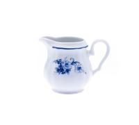Thun 1794 Rose, grand pot à lait, porcelaine, rose bleue, 250 ml, Thun