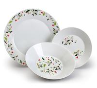 Thun 1794 Set d'assiettes, porcelaine tchèque, Lea, printemps, Thun, 18 d.
