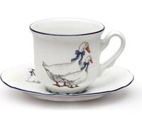 Thun 1794 Tasse et soucoupe, oie, 160 ml, porcelaine, Constance, Thun