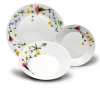 Thun 1794 Tom PR, set d'assiettes, Summer Meadow, 18 d., porcelaine Thun