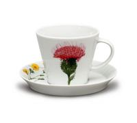 Thun 1794 Tom PR, tasse et soucoupe, 260 ml, Summer Meadow, porcelaine Thun