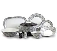 Thun 1794 Tom, service de table, porcelaine, soufflet, Thun, 25 d.
