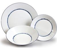 Thun 1794 Tom, set d'assiettes, porcelaine tchèque, bleu fusionné, Thun, 18 pièces