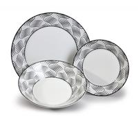 Thun 1794 Tom, set d'assiettes, porcelaine tchèque, laine, Thun, 18 d.