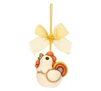 THUN Addobbo Gallo Jack Céramique Collection Jardin de Printemps 4,7 x 3,6 x 5,1 cm