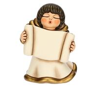 THUN - Ange cérémonie avec Plaque Personnalisable - céramique - Collection Bonbonnière - 5,6 x 4,9 x 7,4 cm