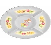 THUN - Anticonfiserie Grace - Ligne Grace, Home is Where Your Family is - Cuisine, pour la Table - Porcelaine - Ø 24,3 x 2,4 cm