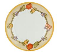 THUN - Assiette Country multi-usage avec bord floral