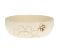 THUN - Bol avec fleur et papillon - Accessoires de cuisine - Ligne Elegance - Porcelaine - Ø 26 cm