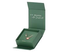 THUN Bracelet avec fleur, Taglia unica, laiton bronze